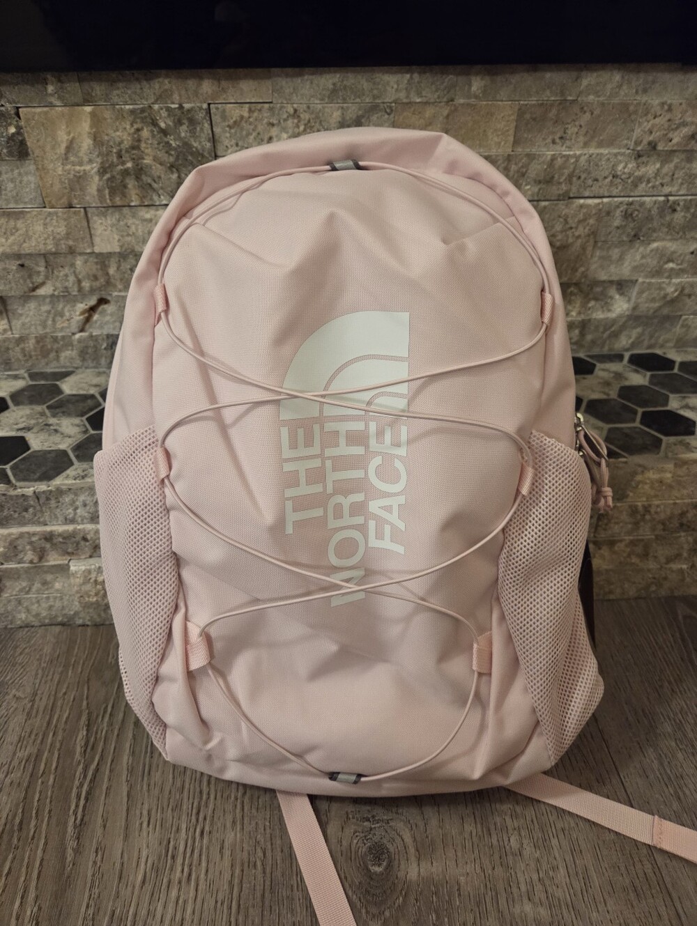 The North Face Kids' Court Jester Backpack, Pale Blossom/Wht, One Size
